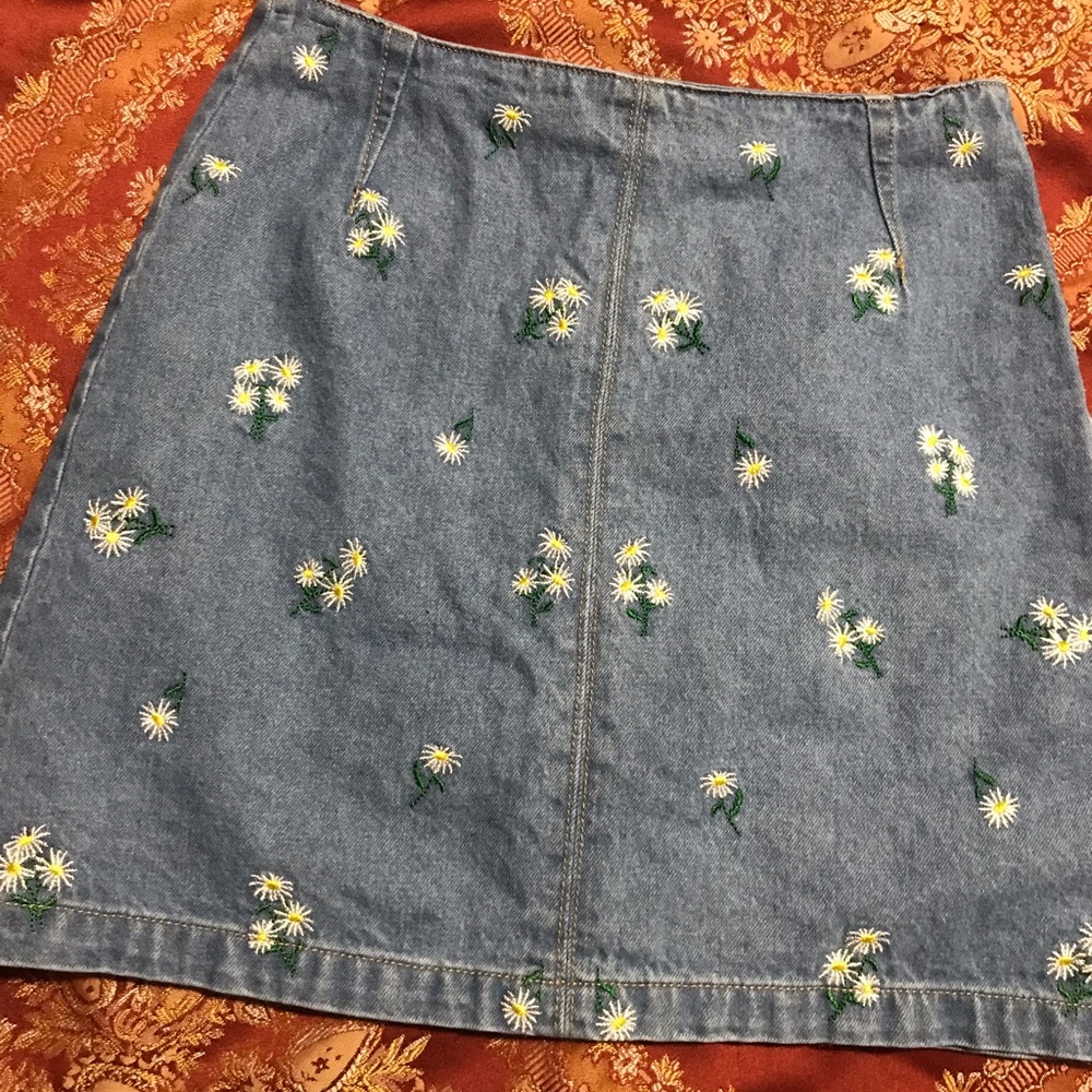 Denim skirt